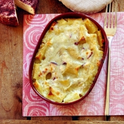 Paccheri Pie with Artichokes