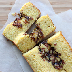 Caramelized Onion & Bacon Cornbread