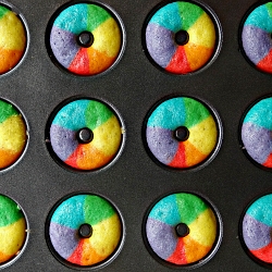 Rainbow Donuts