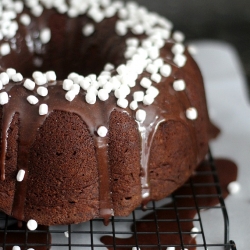 Hot Chocolate Bundt Cake