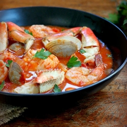 Shellfish Stew with Red Wine Fennel