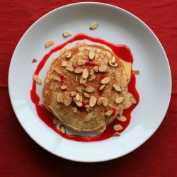 Almond Pancakes with Creme Anglaise