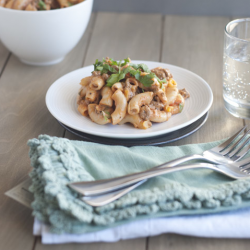 Creamy Tomato Beef Pasta