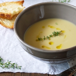 Courgette & Cauliflower Cream Soup