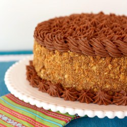 Golden Fudge Cake