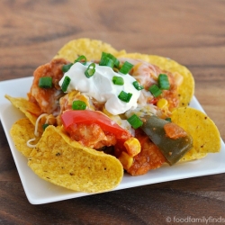 Tex Mex Chicken Nachos