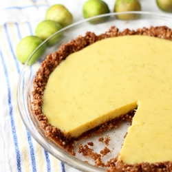 Gingersnap Key Lime Pie