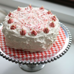 Peppermint-Orange Cake