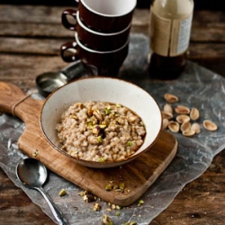 Warm, Spiced Coconut Barley