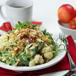 Cauliflower, Endive and Apple Salad