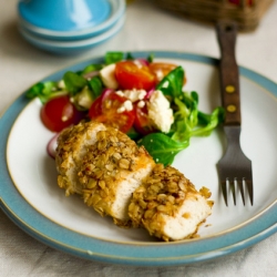 Oatmeal-Crusted Chicken