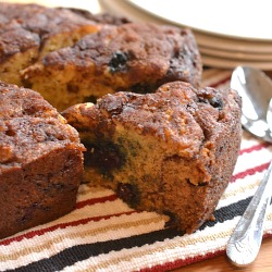 Crock Pot Blueberry Banana Bread