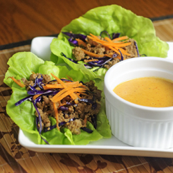 Asian-Style Lettuce Wraps