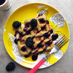 Lemon Poppy Seed Waffle