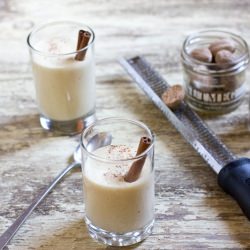 Healthy Homemade Eggnog