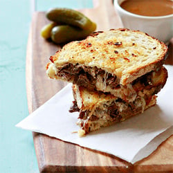 French Dip Panini Slow Cooker