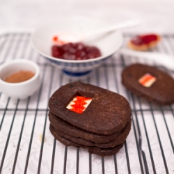 Chili Chocolate Domo Cookies