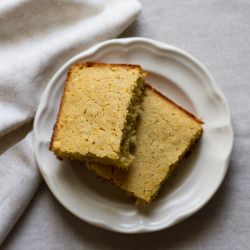 Orange Honey Corn Cake