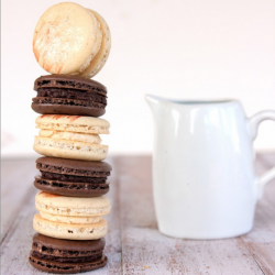 Hot Chocolate Macarons