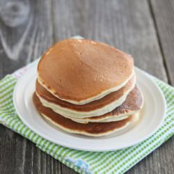 Healthier Fluffy Pancakes