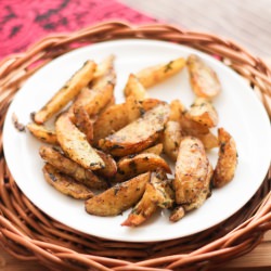 Balsamic Roasted Potato Wedges