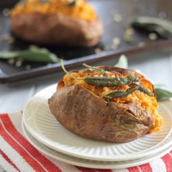 Twice Baked Sweet Potatoes