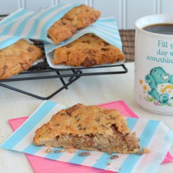 Banana Toffee Scones