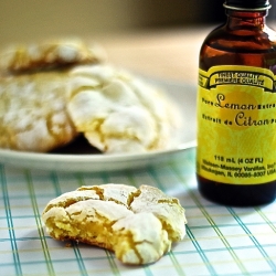 Lemon Crinkle Cookies