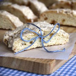 Double Ginger Biscotti