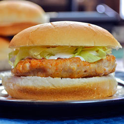 Buffalo Chicken Burgers