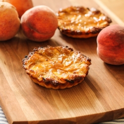 Peach Frangipane Tarts