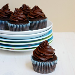 Triple Chocolate Cupcakes