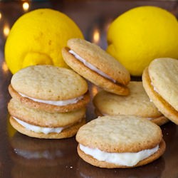 Lemon Cream Creme Cookie