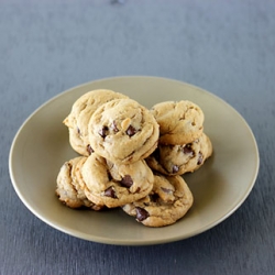 Puffy Chocolate Chip Cookies