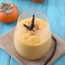 Persimmon Vanilla Bean Smoothie