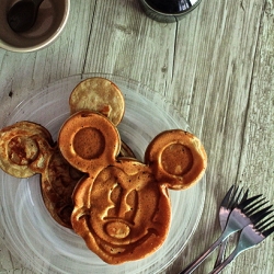 Apple Cinnamon Waffles