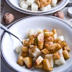 Cream of Wheat Noodles with Apple