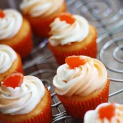 Orange Creamsicle Cupcakes