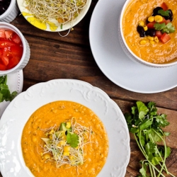 Healthy Sweet Potato Corn Chowder