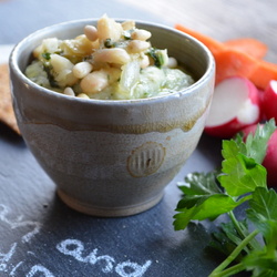 Creamy White Bean Herb Dip