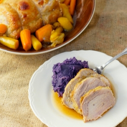 Maple & Mustard Pork Loin Roast