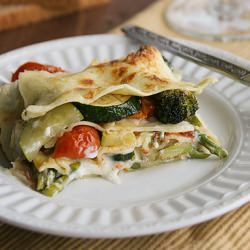 Lasagne with Fresh Vegetables