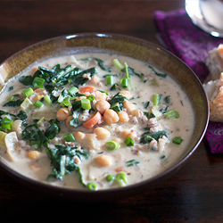 Chickpea & Rice Soup