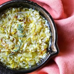 Herb-Y Leek Confit