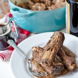 Chocolate and Stout Braised Ribs