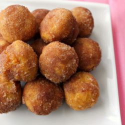 Pumpkin Donut Puffs