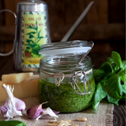 Basil-Arugula Pesto