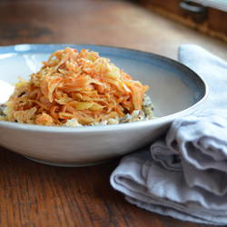 Shredded Sauteed Cabbage