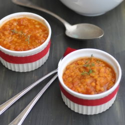 Tomato And Red Lentil Soup