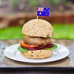 Aussie Mushroom Burger